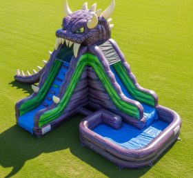 T8-5699 Monster Theme Inflatable Water S...