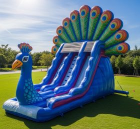 T8-5740 Peacock Theme Inflatable Water S...