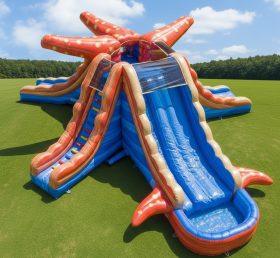 T8-5827 Starfish Theme Inflatable Water ...