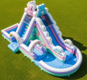T8-7188 Care Bears Theme Inflatable Wate...