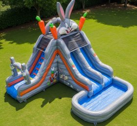 T8-7304 Looney Tunes Theme Inflatable Wa...