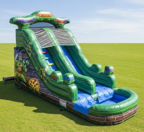 T8-7370 Ninja Turtles Theme Inflatable W...
