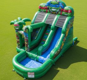 T8-7373 Ninja Turtles Theme Inflatable W...