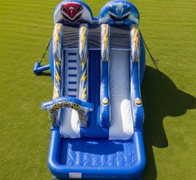 T8-7417 Power Rangers Theme Inflatable W...