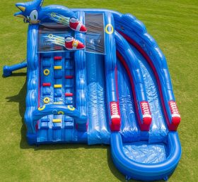 T8-7472 Sonic Theme Inflatable Water Sli...