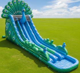 T8-7700 Peacock Theme Giant Slide