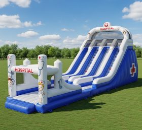 T8-7776 Hospital Theme Inflatable Slide