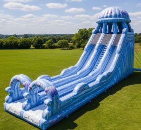 T8-7778 Jellyfish Theme Inflatable Slide