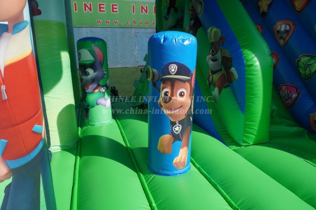 T2-8201A Paw Patrol Themed Inflatable Combo
