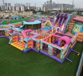 GF3-139 Dora Theme Inflatable Park