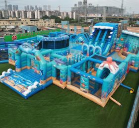 GF3-198 Ocean Theme Inflatable Park