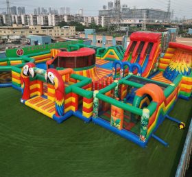 GF3-203 Parrot Theme Inflatable Park