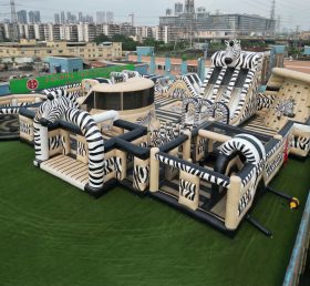 GF3-274 Zebra Theme Inflatable Park
