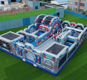 GF3-392 Robot Theme Inflatable Park