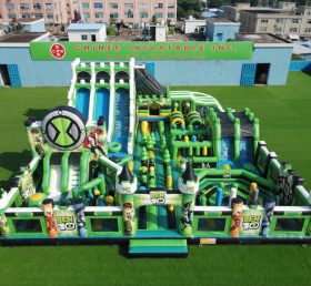 GF3-455 Ben 10 Theme Inflatable Park