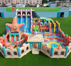 GF3-565 Starfish Theme Inflatable Park