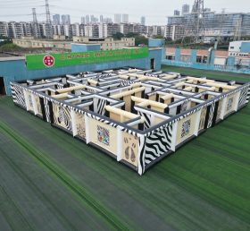 MAZE1-183 Zebra Theme Inflatable Maze