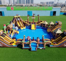 Pool3-817 Pirates Theme Pool Water Park