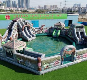 Pool3-839 Zombie Theme Pool Water Park