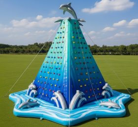 T11-4567 Dolphin Theme Inflatable Climbi...