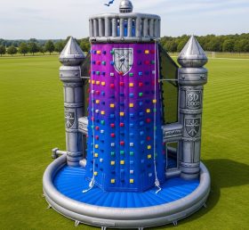 T11-4623 Knight Theme Inflatable Climbin...