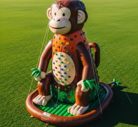 T11-4635 Monkey Theme Inflatable Climbin...