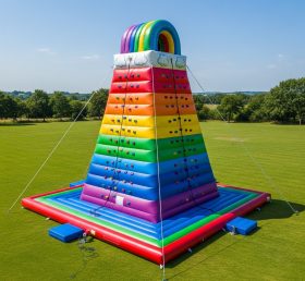 T11-4678 Rainbow Theme Inflatable Climbi...