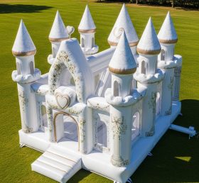 T2-8720 Weddings Theme Inflatable Castle...