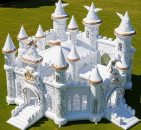 T2-8729 Weddings Theme Inflatable Castle...
