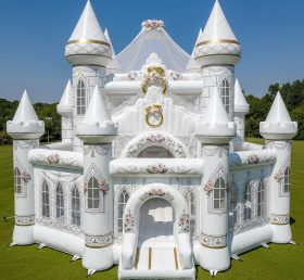 T2-8743 Weddings Theme Inflatable Castle...