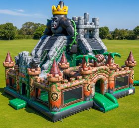 T5-2065 King Kong Theme Inflatable Castl...