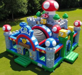 T5-2166 Super Mario Theme Inflatable Cas...