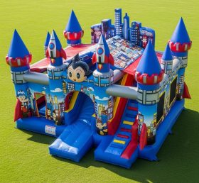 T5-2225 Astro Boy Theme Inflatable Castl...
