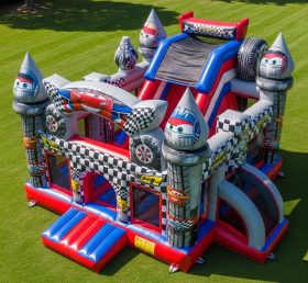 T5-2274 Cars Theme Inflatable Castles
