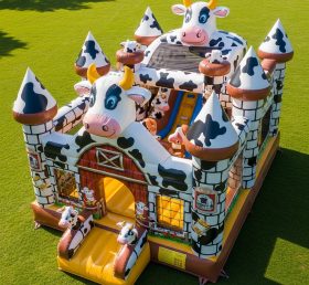 T5-2590 Cow Theme Inflatable Castles