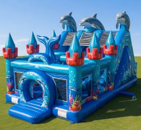 T5-2606 Dolphin Theme Inflatable Castles