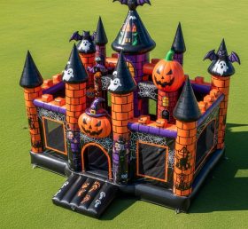 T5-2647 Halloween Theme Inflatable Castl...