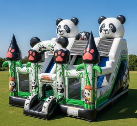 T5-2703 Panda Theme Inflatable Castles