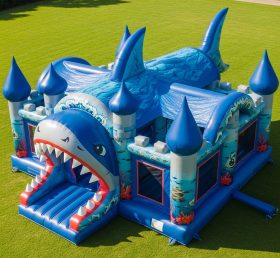 T5-2736 Shark Theme Inflatable Castles