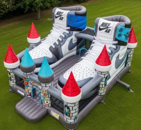 T5-2743 Sneakers Theme Inflatable Castle...