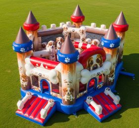 T5-2890 Dog Theme Inflatable Castles
