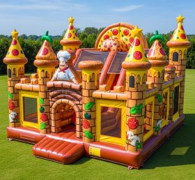 T5-3042 Pizza Theme Inflatable Castles