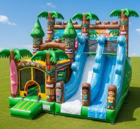 T5-3104 Tropical Theme Inflatable Castle...