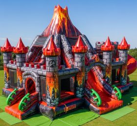 T5-3113 Volcano Theme Inflatable Castles