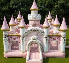T5-3119 Weddings Theme Inflatable Castle...
