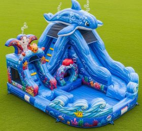 T8-9336 Pokemon Theme Inflatable Water S...