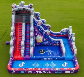 T8-9376 TikTok Theme Inflatable Water Sl...