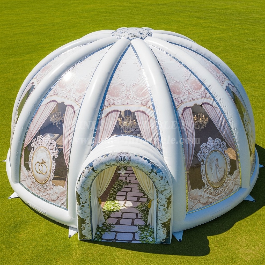 Tent1-4996 Weddings Theme Inflatable Dome