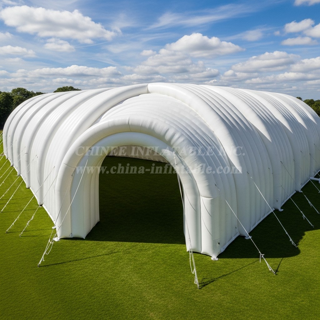 Tent1-6107 White Arch Inflatable Tent