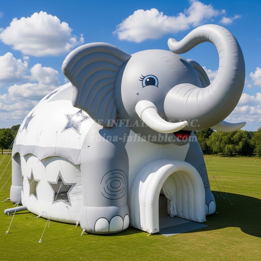 Tent1-6146 Elephant Theme Inflatable Tent